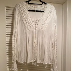 FREE PEOPLE flowy blouse